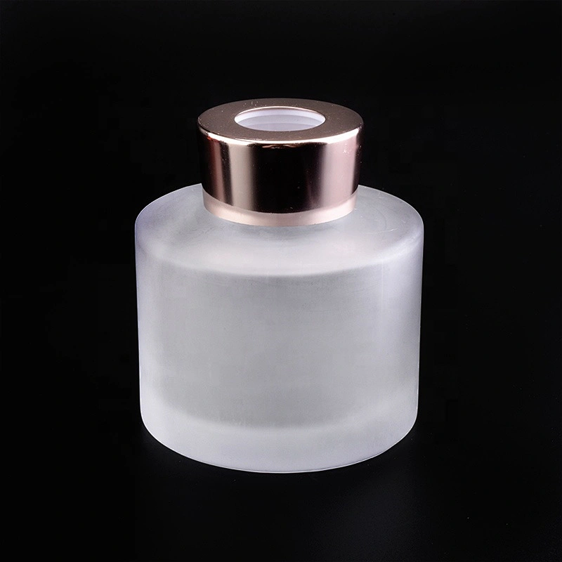 Custom frosted reed diffuser glass bottle