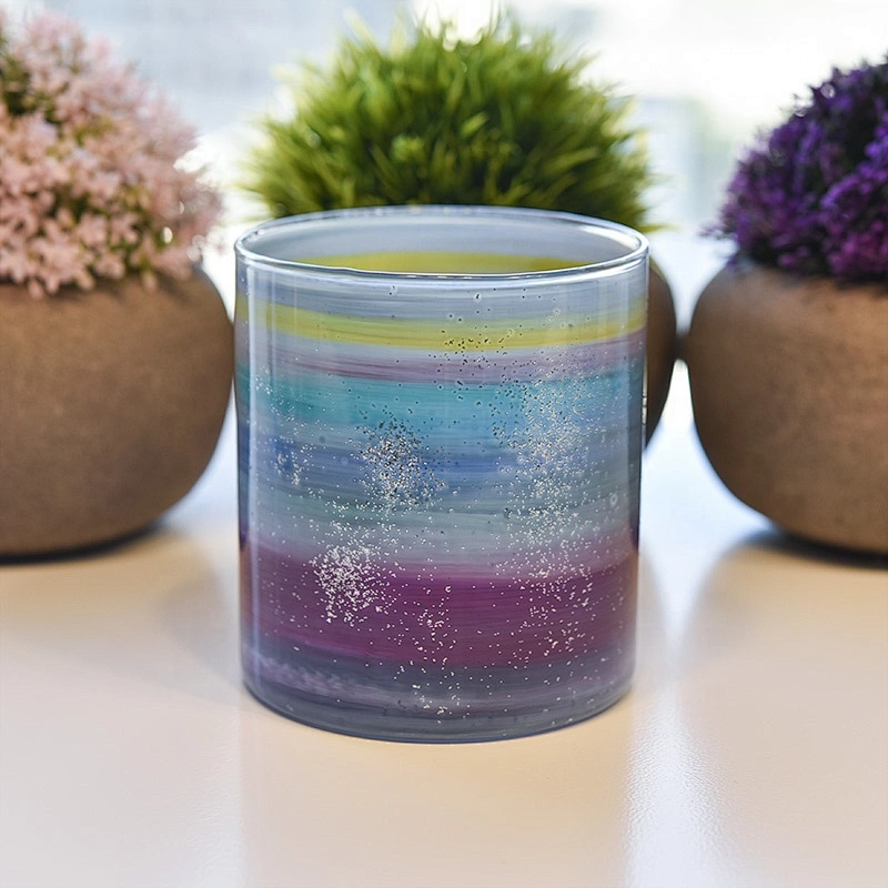 Unique Rainbow Candle Holder Wedding
