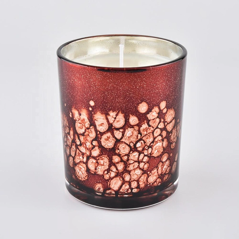 Christmas Gift Glass Candle Jars For Candle Making