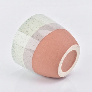 8oz wholesales marble ceramic tea light candle holder for engraving