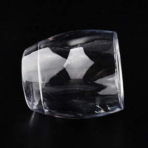 100ml Custom decorative empty crystal glass candle holder