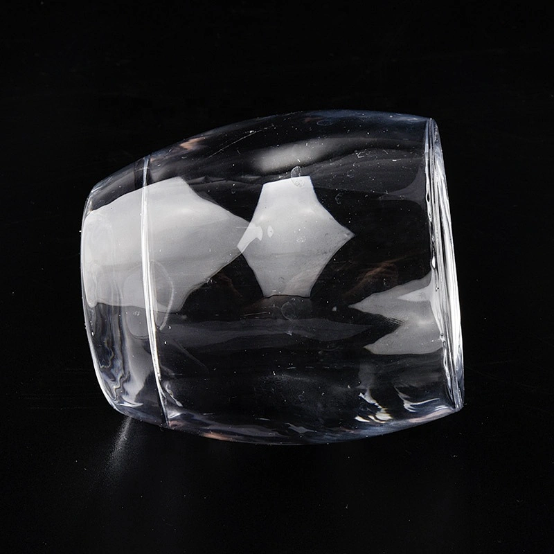 100ml Custom decorative empty crystal glass candle holder