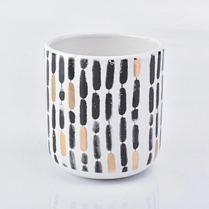 Popular 10oz Ceramic Candle Vessels For Candle Making