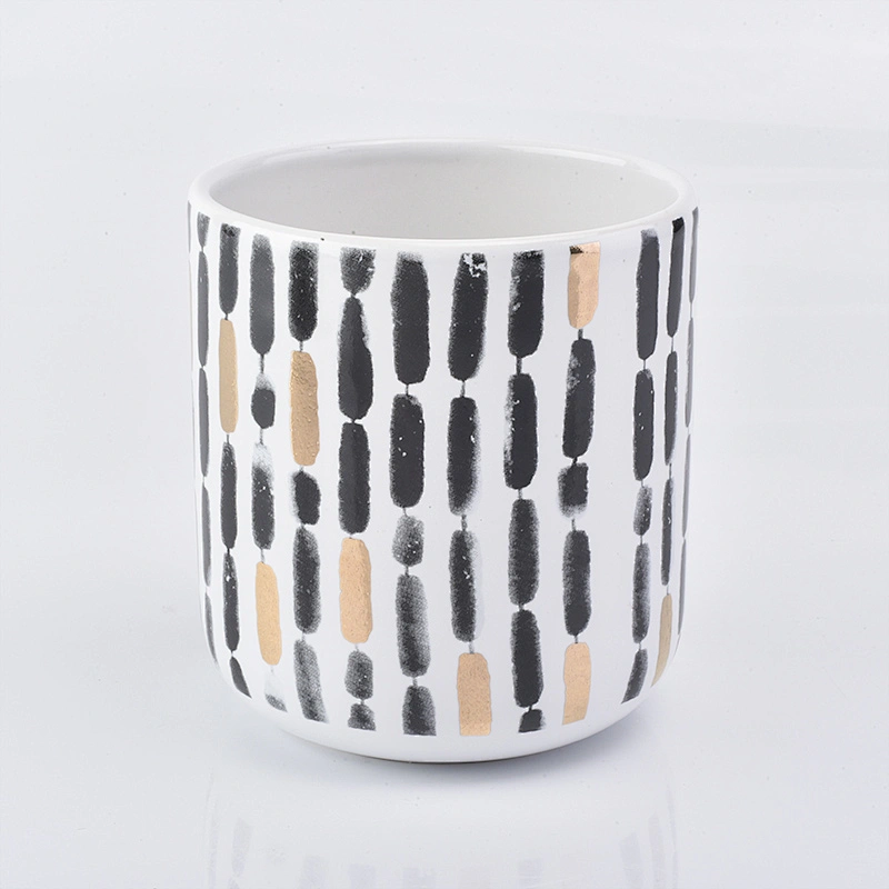 Popular 10oz Ceramic Candle Vessels For Candle Making