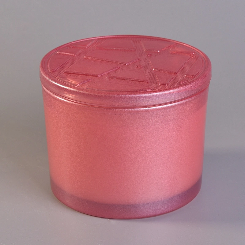 Wholesales Custom tea light glass candle holders in bulk with lid