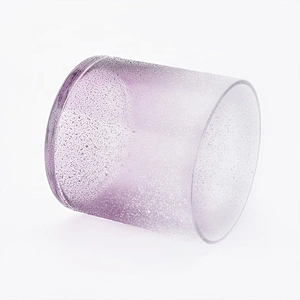 Outdoor votive glass candle vessel home decor