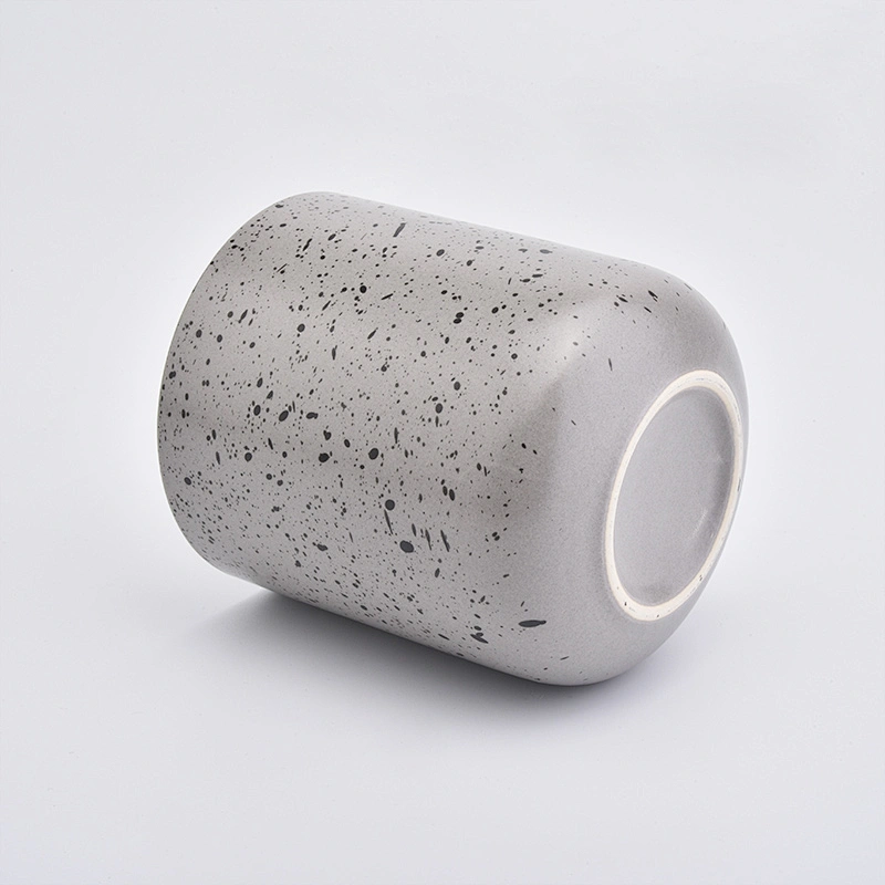 Home Wedding Decoration Candle Jar Ceramic