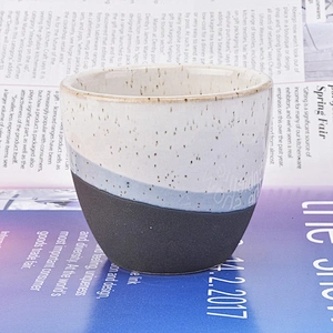 40ml Frosted tea light ceramic candle jars