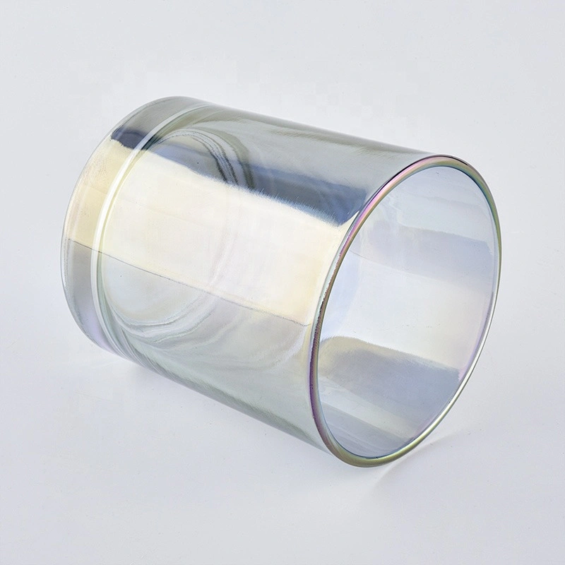 200ml Blue Cylinder Candle Holder For Home Decoration