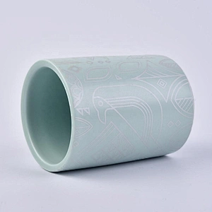 Sunny cylinder antique ceramic candle holders wholesale