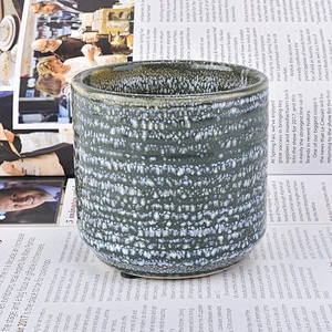Cylinder restaurant Ceramic Candle jar custom supplier