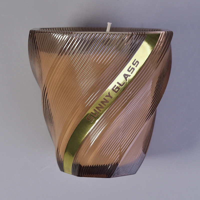 Sunny hot sale coloured tealight glass candle holder