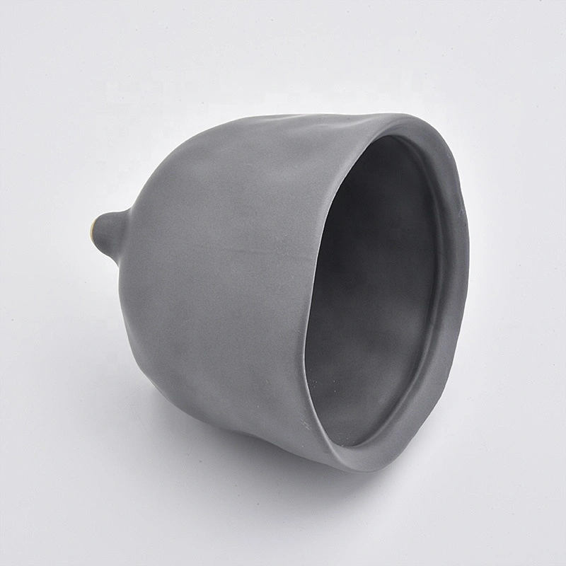 Custom Color Ceramic Candle Bowl For Home Decoraton