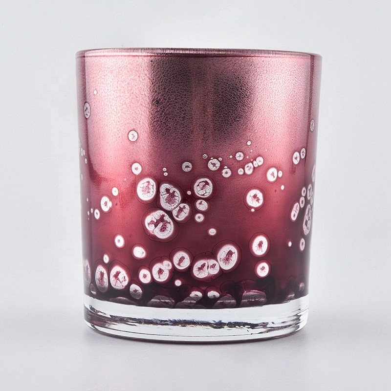 wedding decor mercury glass votives candle jar