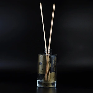 Wholesale empty room scented oil reed glass diffuser bottles