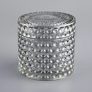 2020 new 6oz glass luxury candle jar