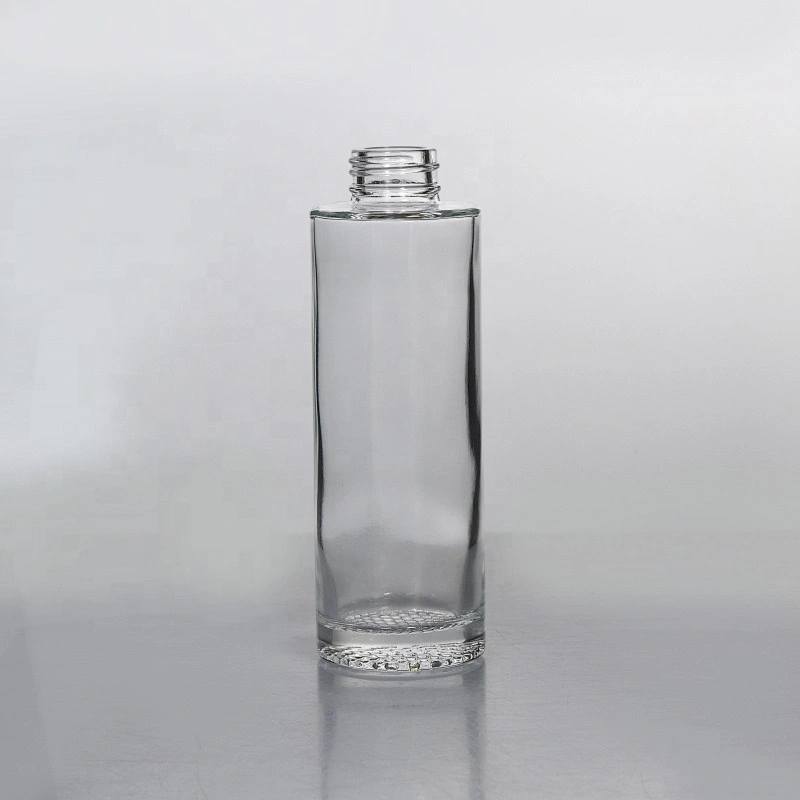 Wholesales mini glass Clear perfume glass bottles 100ml