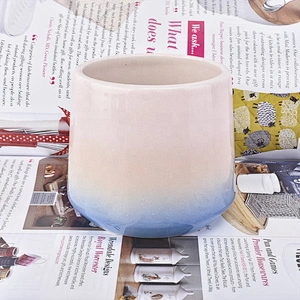 500ml Rainbow custom scented ceramic candle holders