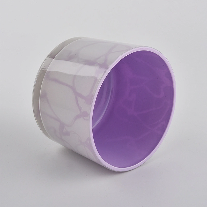 Unique decoration 12oz glass candle jars