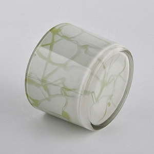 luxury fashionable glass candle holder