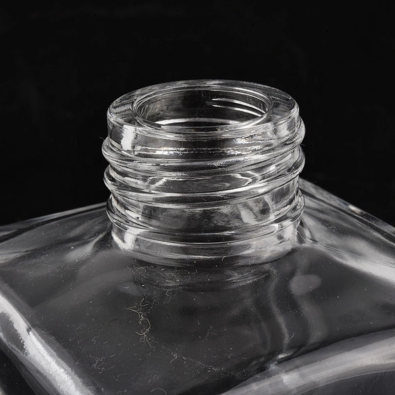 luxury square glass diffuser bottle
