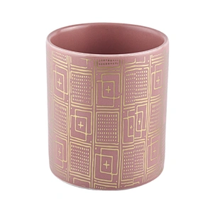 manufacturers antique pink candle ceramic holders 6oz 10oz