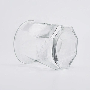 Sunny crystal luxury clear tealight glass candle jar 8oz 10oz 11oz