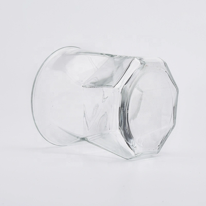Sunny crystal luxury clear tealight glass candle jar 8oz 10oz 11oz