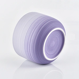 Round ceramic jars and candle holders from Sunny Glassware