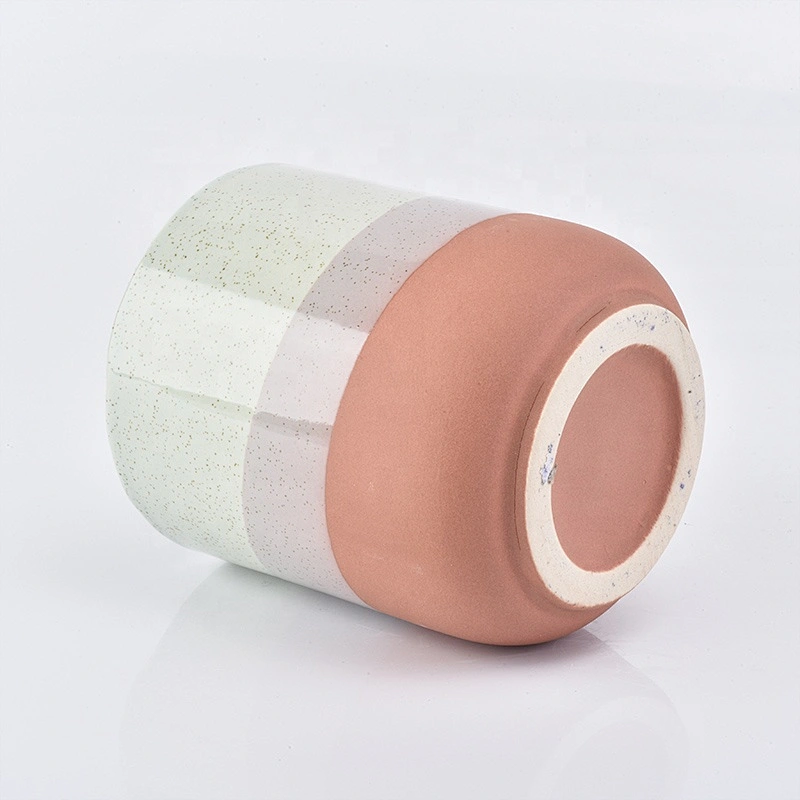 10oz Custom tea light ceramic candle holder