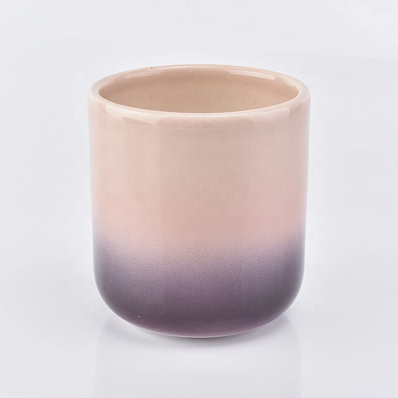 8oz Bulk home decoration luxury ceramic candle jar