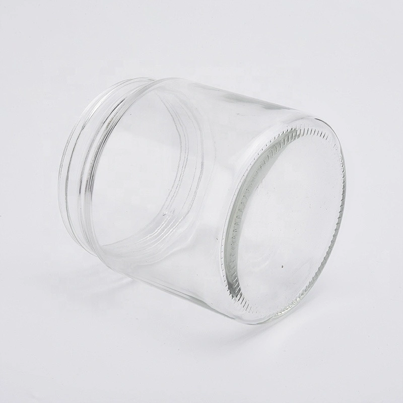 Sunny design luxury large glass jar candle container 20oz