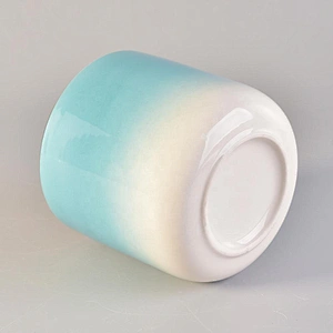 8oz 10oz 12oz Wedding decor blue luxury ceramic candle holder