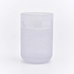 Wholesales home decoration cylinder tumbler candle glass jar