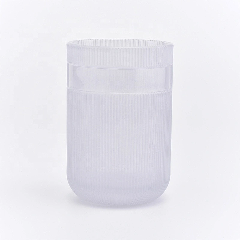 Wholesales home decoration cylinder tumbler candle glass jar