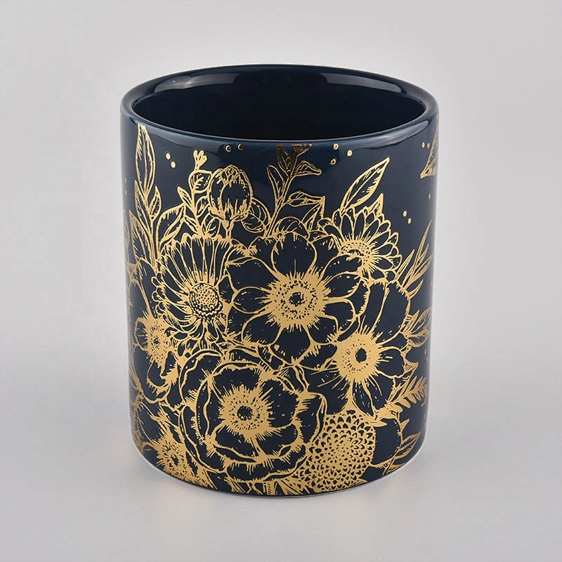holiday luxury ceramic candle jars