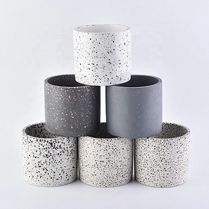 Sunny customized concrete bathroom accessories tumbler