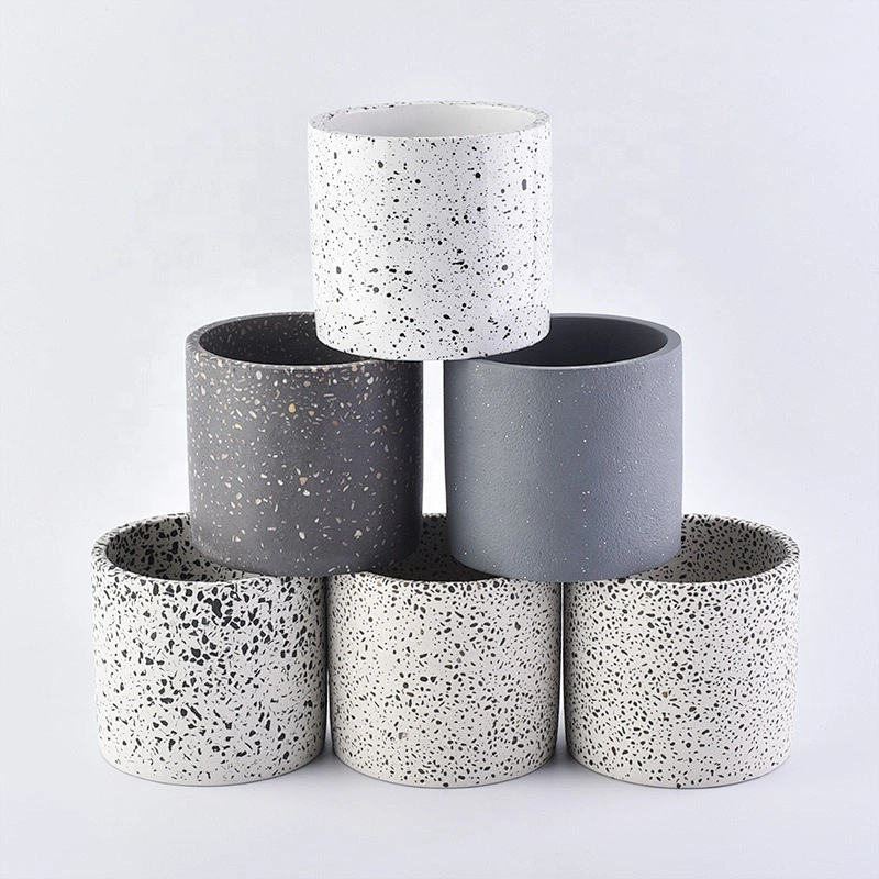 Sunny customized concrete bathroom accessories tumbler
