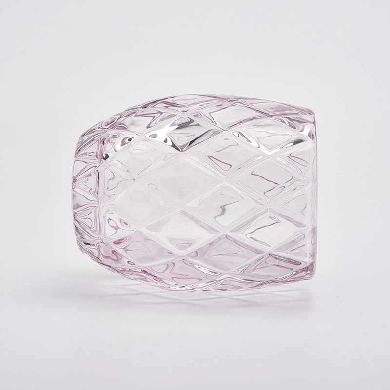 200ml Luxury Pink Candle Glass Jar  Wholesale