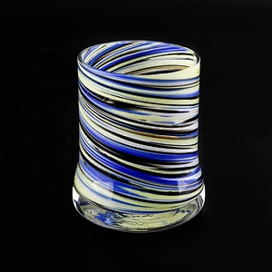 8oz 10oz Luxury table empty candle jars glass supplier