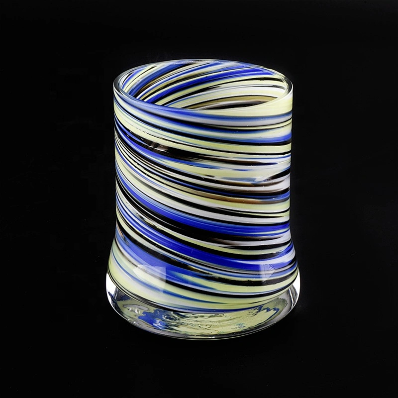 8oz 10oz Luxury table empty candle jars glass supplier
