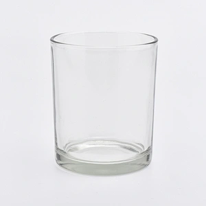 hot sales clear glass candle holders