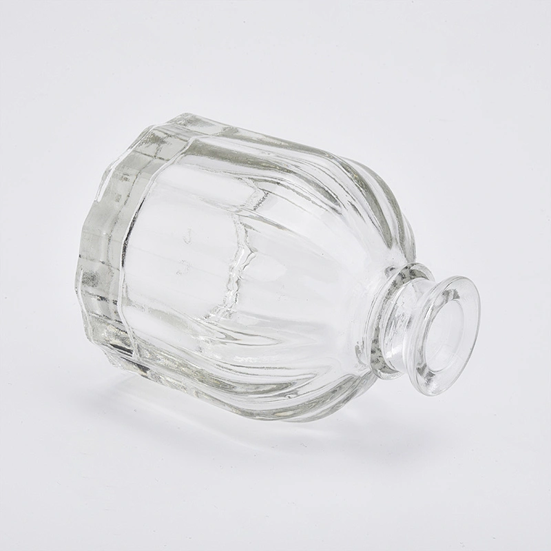100ml Hot-selling transparent glass diffuser bottle essential oil bottles