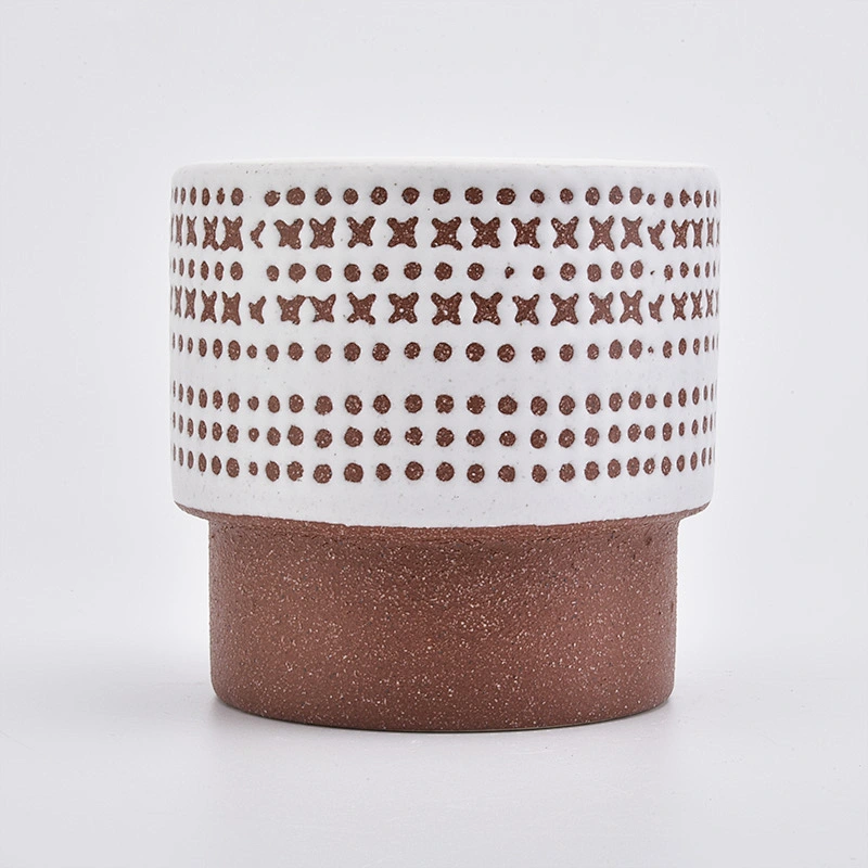 new arrived luxury candle jar ceramic