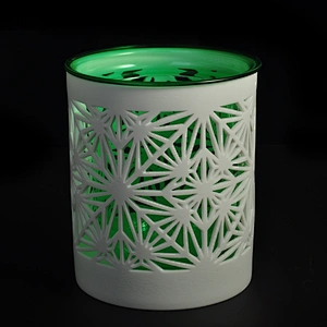 Manufacturer cylinder Ceramic tealight Candle Holders for Home Decor