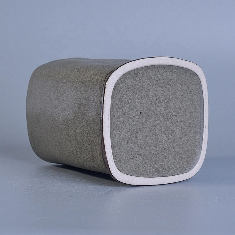 26+ years experience wholesale glaze square candle ceramic vessel