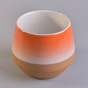 Hot sales Custom frosted ceramic jar for candle making