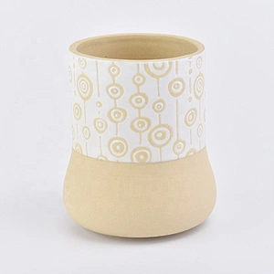 Custom glazed gold tealight candle wick holder