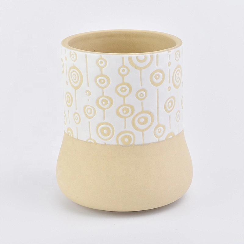 Custom glazed gold tealight candle wick holder