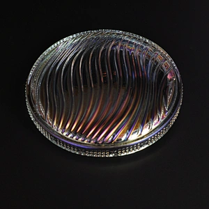 8oz 10oz 14oz Sunny crystal glass jar candles with glass lid